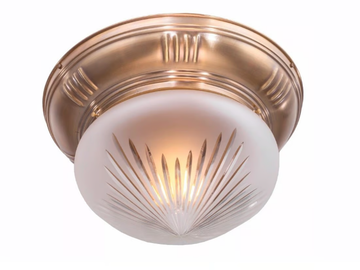 PRAGUE 20/2 - Brass ceiling light by Patinas Lighting - view 2